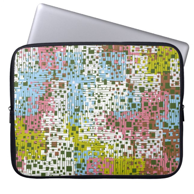 Abstract seamless pattern. Paints of the spring la Laptop Sleeve (Front)