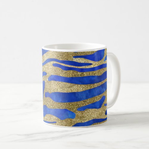 Abstract Seascape Fractured Waves 04 Coffee Mug