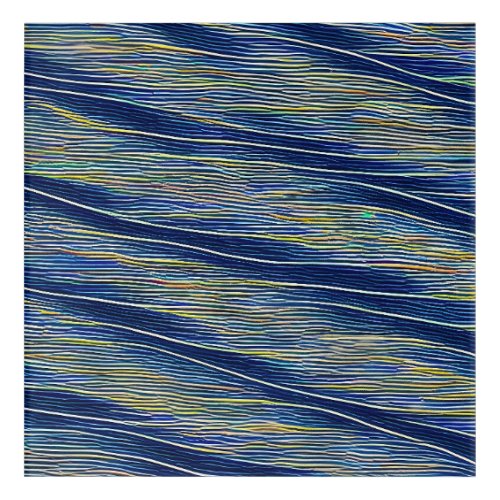 Abstract Seascape Fractured Waves 08 Acrylic Print