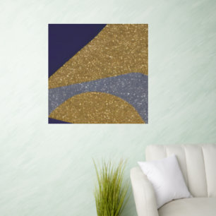 Abstract Seascape Fractured Waves 10 Wall Decal