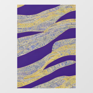 Abstract Seascape Fractured Waves 13 Wall Decal