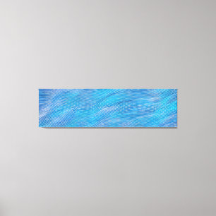 Abstract Seascape Fractured Waves 21 Canvas Print