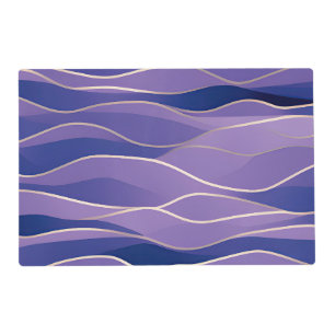 Abstract Seascape Fractured Waves 26 Placemat