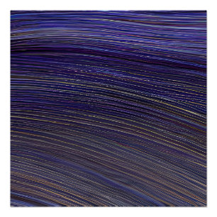 Abstract Seascape Fractured Waves 31 Poster