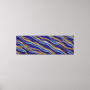 Abstract Seascape Fractured Waves 33 Canvas Print