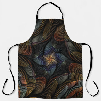 Abstract Seashells Apron