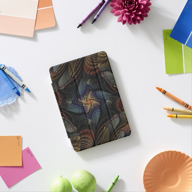 Abstract Seashells iPad Mini Cover (In Situ)