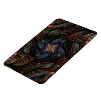 Abstract Seashells Magnet