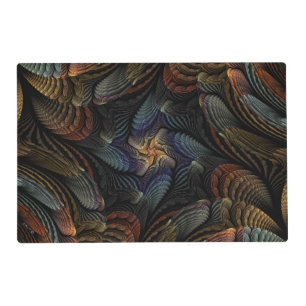 Abstract Seashells Placemat