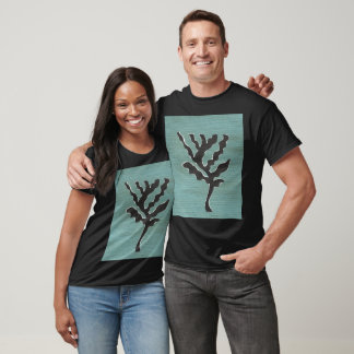 Abstract Seaweed Silhouette T-Shirt
