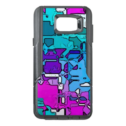 abstract segmented 1 OtterBox samsung note 5 case