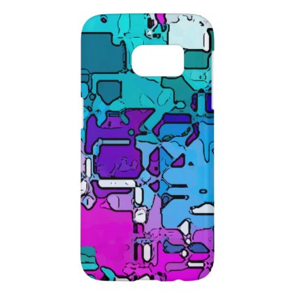 abstract segmented 1 samsung galaxy s7 case