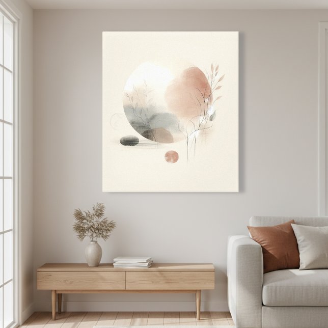 Abstract Serenity Canvas Print (Creator Uploaded)