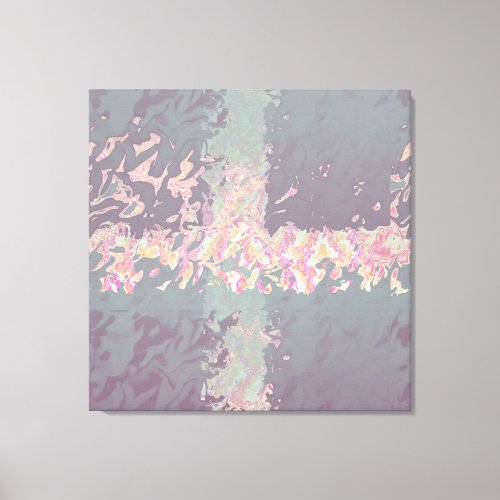 Abstract Shadow Candy Sprinkle Canvas Print