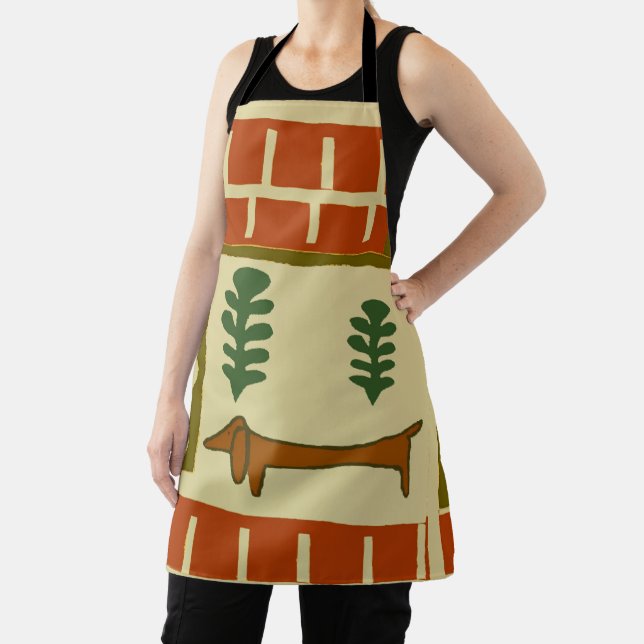 Abstract Shape, add text, Apron (Insitu)