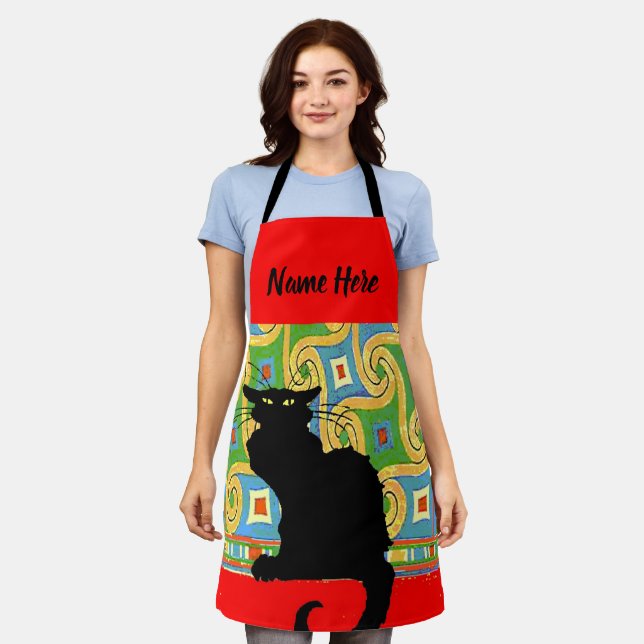 Abstract Shape, add text, Apron (Worn)