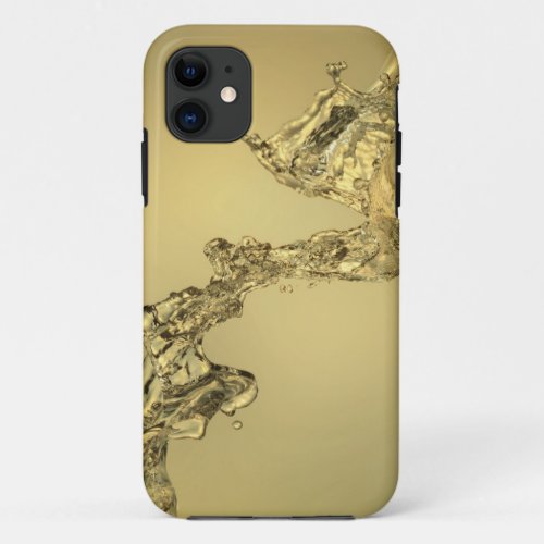 Abstract Shape Formed by Splashing Water iPhone 11 Case