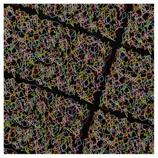 abstract shape pattern dark background fabric