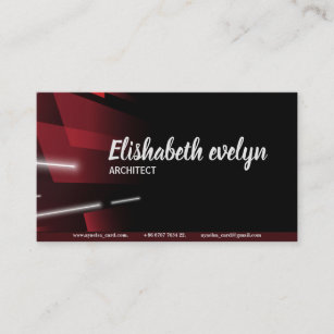 Abstract shape speed movement background D5 Business Card