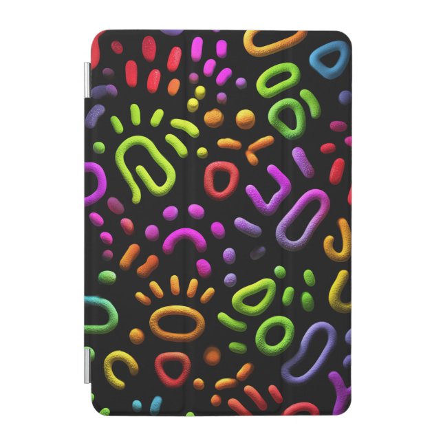 Abstract Shapes Art iPad Mini Cover (Front)