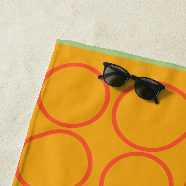 Abstract Shapes  Beach Towel (In Situ)