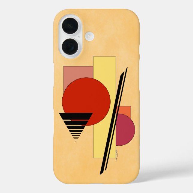Abstract Shapes Case-Mate iPhone Case (Back)