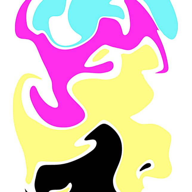 abstract shapes plus curved arrow skateboard (Creator Uploaded)