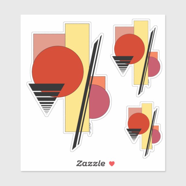 Abstract Shapes Sticker (Sheet)