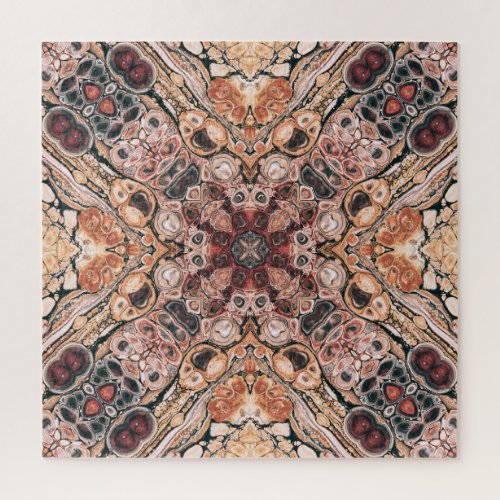 Abstract Shapes Symmetry Jigsaw Puzzle