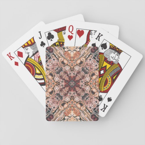 Abstract Shapes Symmetry Playing Cards