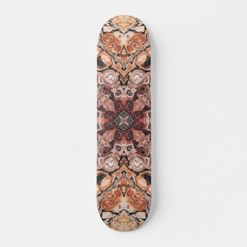 Abstract Shapes Symmetry Skateboard