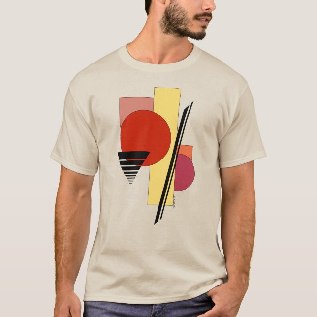Abstract Shapes T-Shirt (Front)