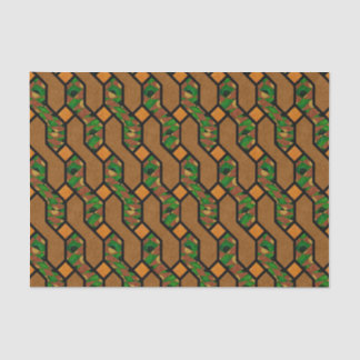 Abstract Shimmy Wood Pattern Tissue Paper