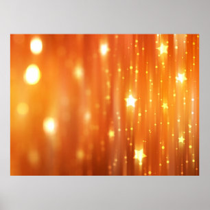 abstract shiny orange backgroundabstract,art,backg poster