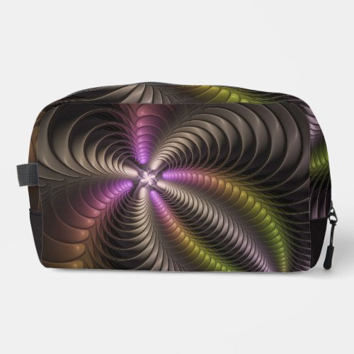 Abstract Shiny Trippy Colorful 3D Fractal Art Dopp Kit