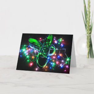Abstract Shoes Card