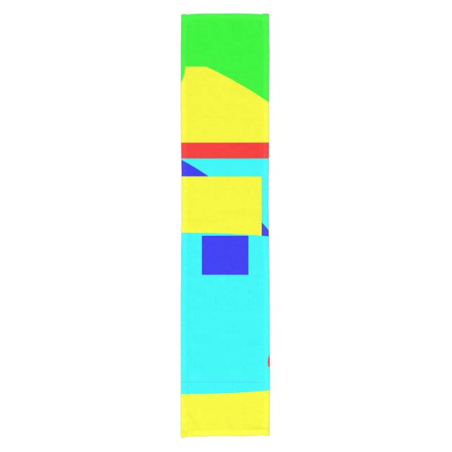 Abstract Short Table Runner (Front)