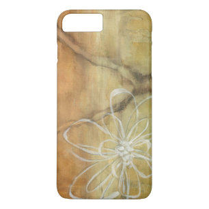 Abstract Silhouette Painting on Tan Background iPhone 8 Plus/7 Plus Case