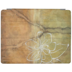 Abstract Silhouette Painting on Tan Background iPad Smart Cover