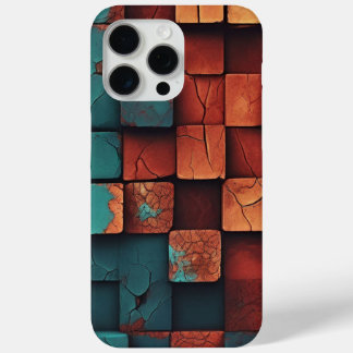 Abstract Simple Geometric Art Aesthetic iPhone 15 Pro Max Case