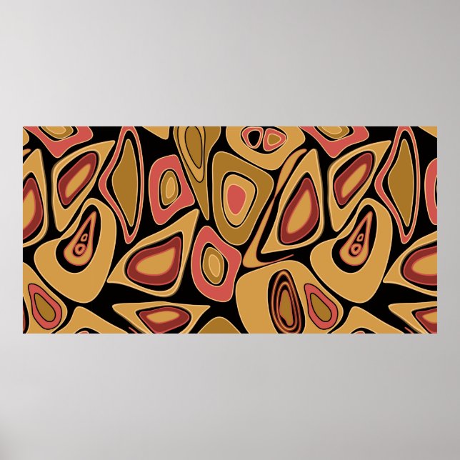 Abstract simple seamless texture pattern print (Front)