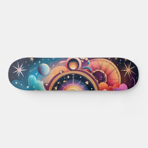 Abstract Skateboard