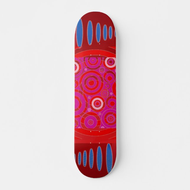 Abstract Skateboard Deck (Front)