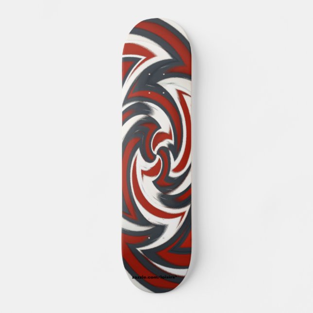 Abstract Skateboard Deck (Front)