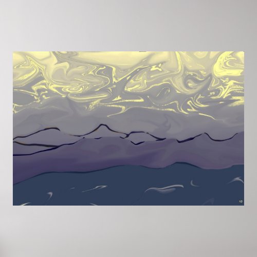 Abstract Sky Poster