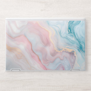 Abstract Slick marble glitter, HP Laptop Skin