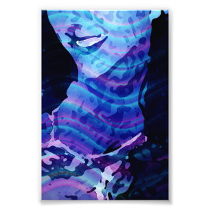 Abstract Smile Photo Print