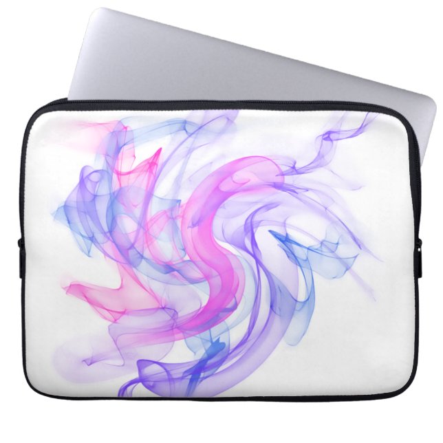 Abstract  Smoke on the Water Laptop Sleeve (Front)