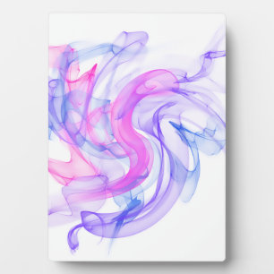 Abstract  Smoke on the Water Plaque