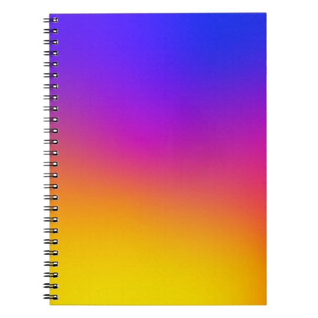 Abstract Smooth Background. Virbant Wallpaper. Mod Notebook (Front)